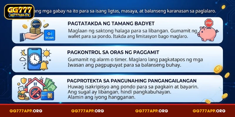 Buong Mga Tuntunin at Kundisyon ng GG777